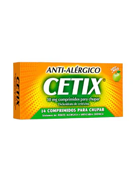 Cetix 10 mg 14 comprimidos