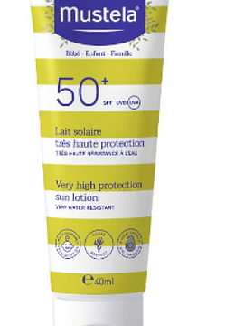 Mustela Bebé Protetor Solar Leite Spf50+ 40Ml