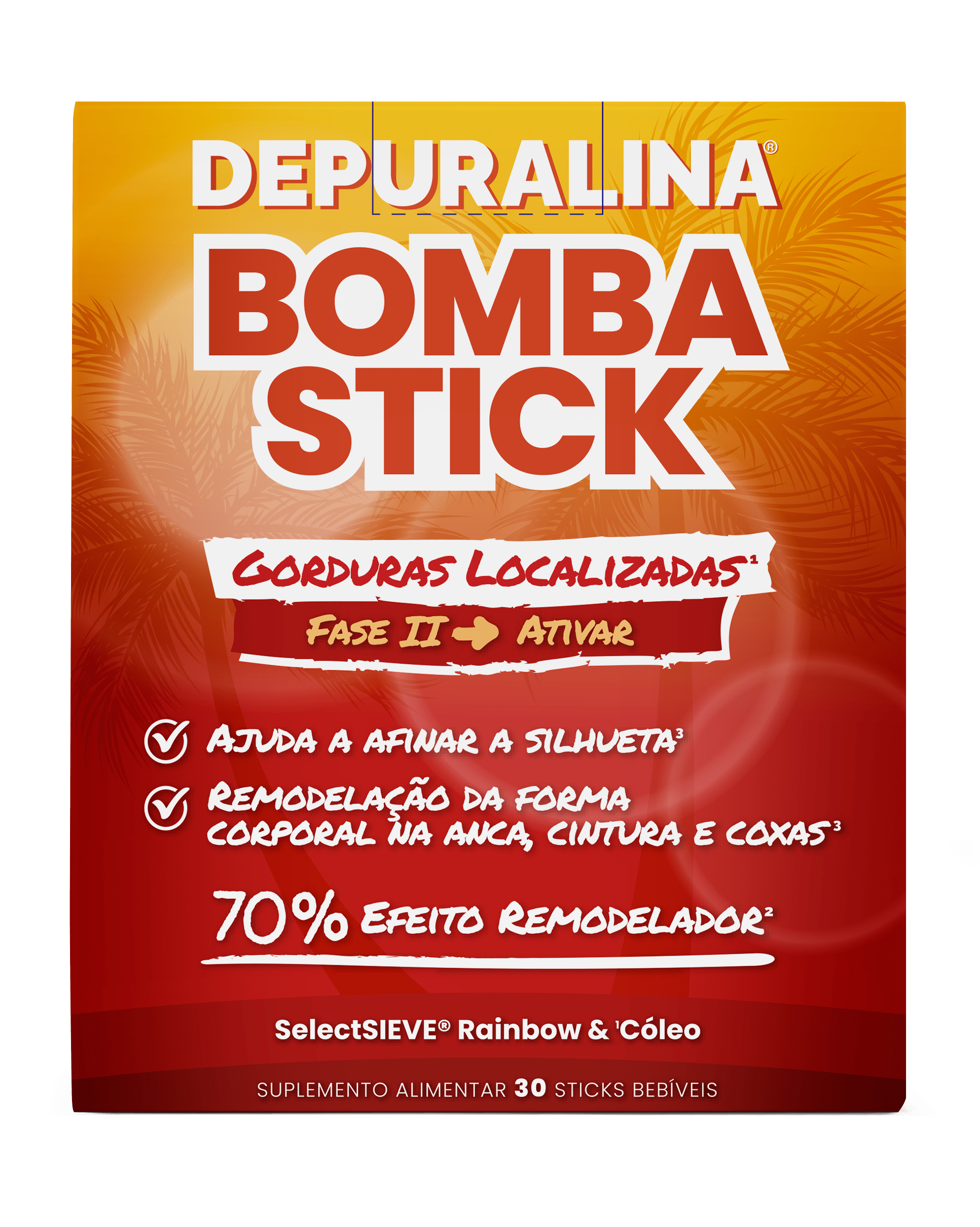 Depuralina Bomba Gorduras Localizadas x30 Stick 