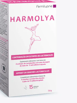 Harmolya Lactobacilos 15 Cápsulas