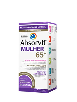 Absorvit Mulher 65+ Multivitamínico 300ml