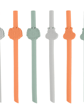 Chicco Palhinhas de Silicone 12M+ x6