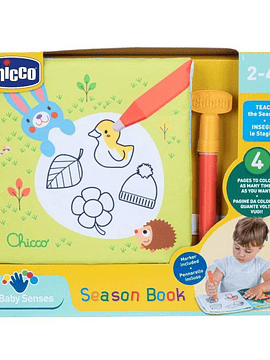 Chicco Livro de Pintar As Estações +2A