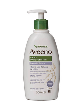 Aveeno Daily Moisturing Loção Corporal Lavanda 300ml