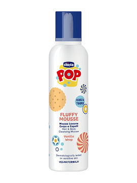 Chicco Pop Mousse Banho Baunilha 200ml