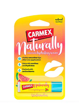 Carmex Naturally Stick Hidratante Labial Melância