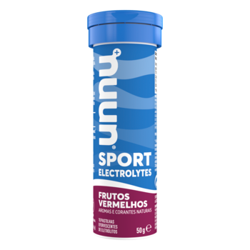 NUUN Sport Electrolitos Pastilhas Eferv. Frutos Vermelhos x 10