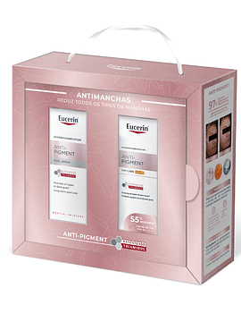 Eucerin Coffret Natal Anti-Pigment Sérum Duplo 30ml + Creme Dia 50ml | Pele Anti-manchas