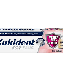 Kukident Barreira Anti-Comida Creme Adesivo Sem Sabor 40 gr