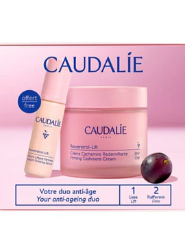 Caudalie Resveratrol-Lift Duo | Creme 50ml + Sérum Anti-rugas 10ml