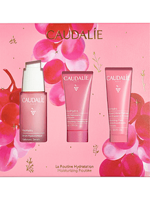 Caudalie Coffret Natal 2025 VinoHydra Rotina Hidratação | Sérum 30ml + Geleia 30ml + Máscara 15ml