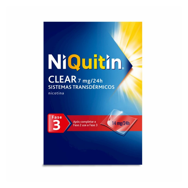 Niquitin Clear 7mg/24h 14 Sistemas Transdérmicos