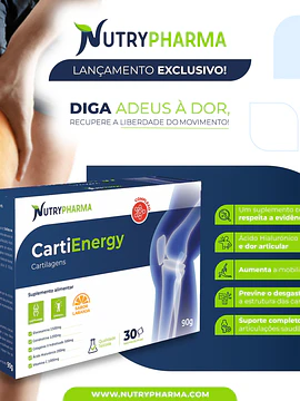 Cartienergy pó Laranja - 3G (x30 saquetas)