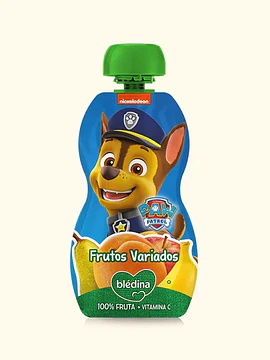 Blédina Patrulha Pata Chase Frutos Variados 100g
