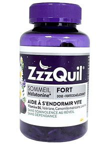 Vicks Zzzquil Natura Gomas Melatonina Forte x60 Unidades