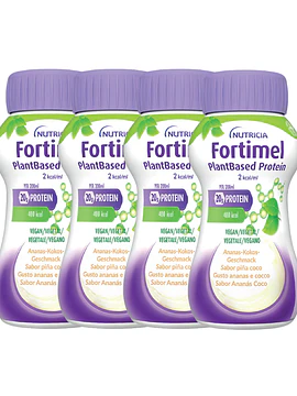 Fortimel Plant Based Ananás-Coco 4x200ml 