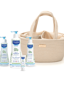 Mustela Bebé Cesta Essenciais Bege
