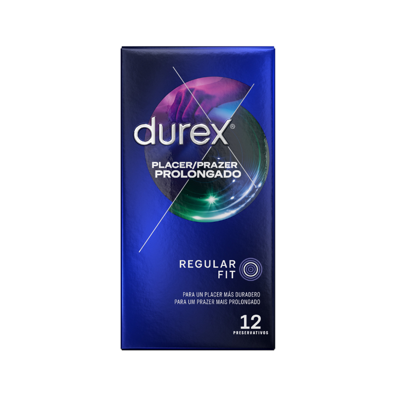 Durex Preservativos Prazer Prolongado x12