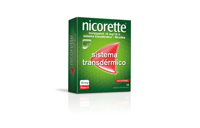 Nicorette Invisipatch 10 mg/16 horas 14 sistemas