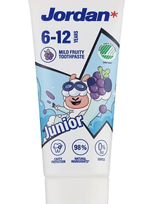 Jordan Pasta de Dentes Junior 6-12A