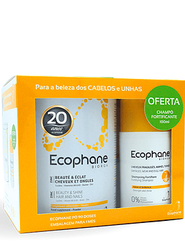 Ecophane Biorga Pó 318 g + Champô Fortificante 100 ml