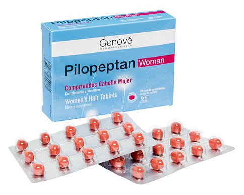 Pilopeptan Woman Comprimidos Queda Cabelo 