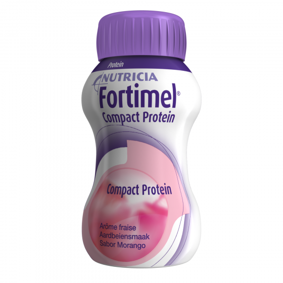 Fortimel Compact Protein Morango 4x 125ml