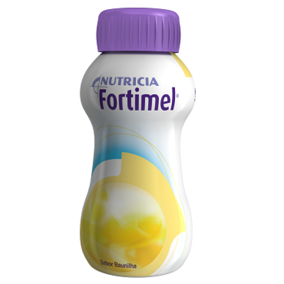 Fortimel Baunilha  Pack de 4 garrafas com 200 ml cada.