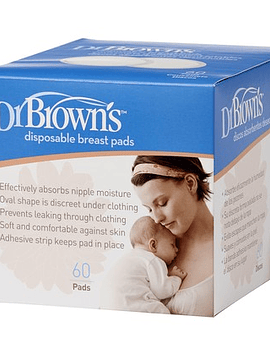 Dr Brown's Discos de Aleitamento Descartáveis x60