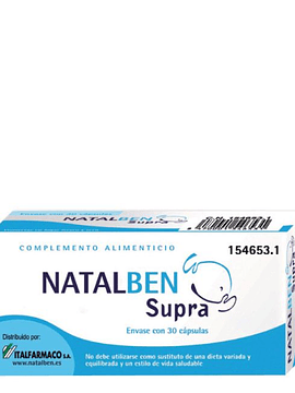 Natalben Supra Caps X 30 cáps(s)