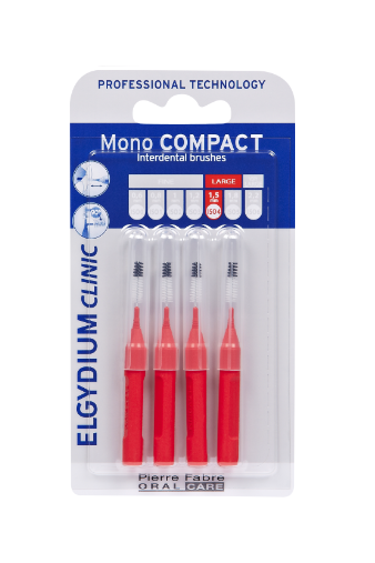 Elgydium Clinic Escovilhão Mono Compact Vermelho
