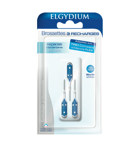 Elgydium Clinic Escovilhão Recarga Azul X3