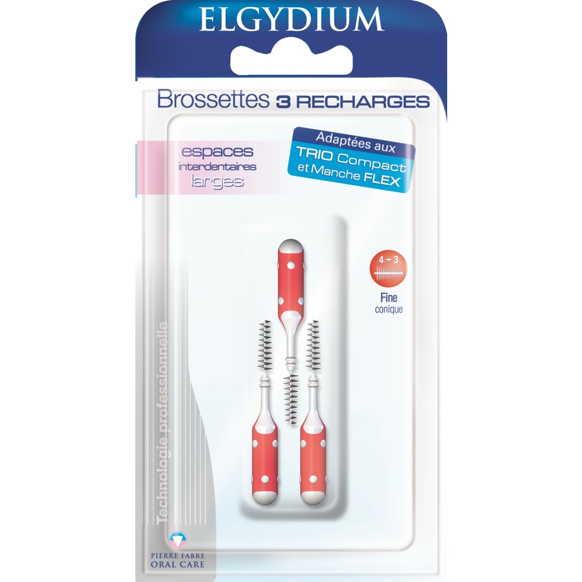Elgydium Clinic Escovil Recarga Vermelho