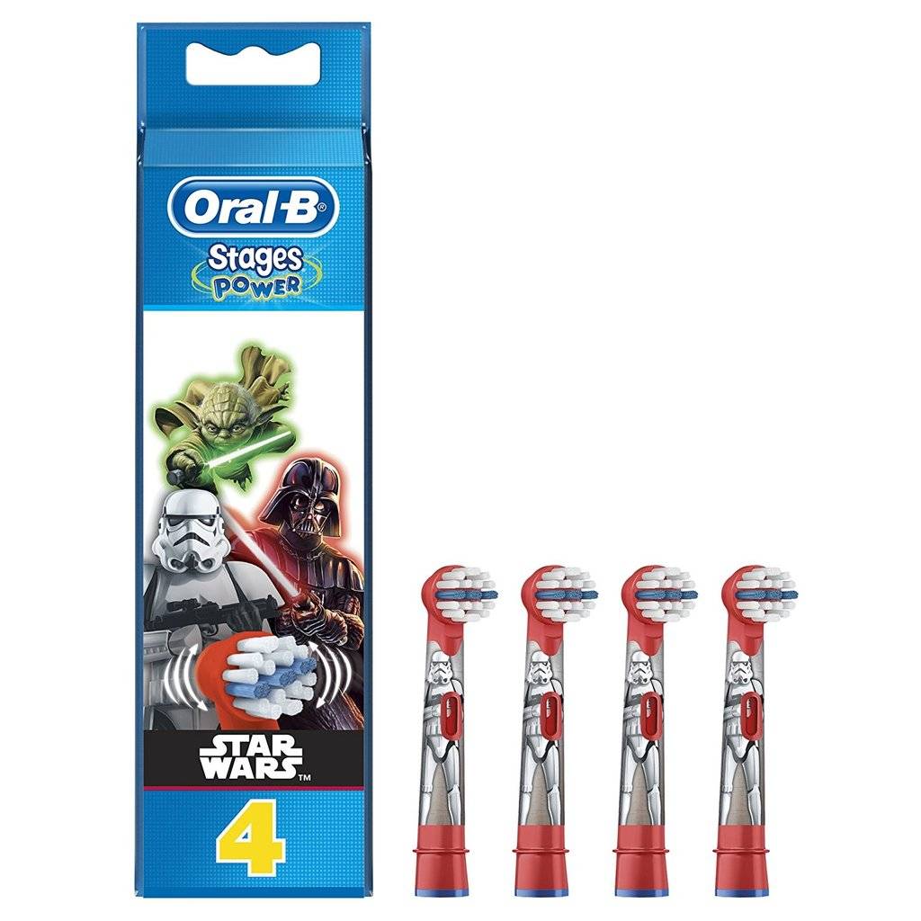 Oral B Recarga Escova Eléctrica Stages Star Wars X4