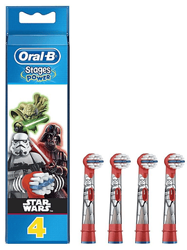 Oral B Recarga Escova Eléctrica Stages Star Wars X4