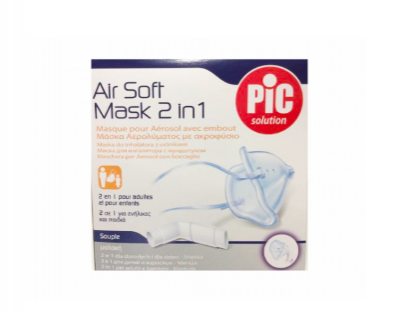 Pic Air Soft Máscara Para Aerosol 2 Em 1