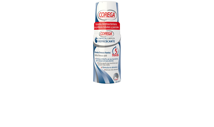 Corega Espuma Limpeza Prótese 125ml