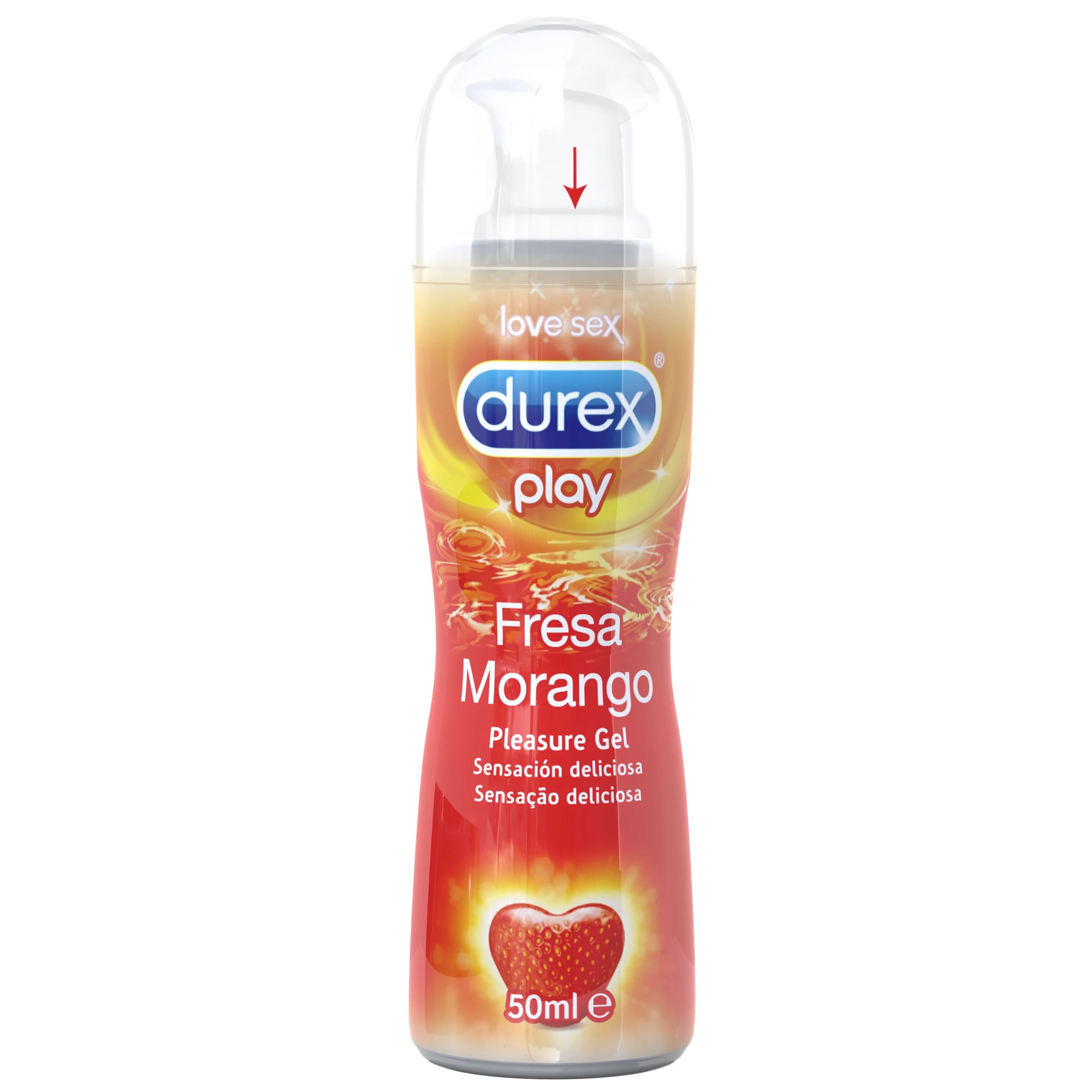 Durex Play Morango Pleasure Gel Lubrificante 