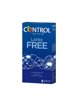 Control Preservativos Free Látex x5