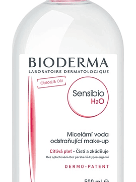 Sensibio Bioderma H2O Água Micelar 500Ml