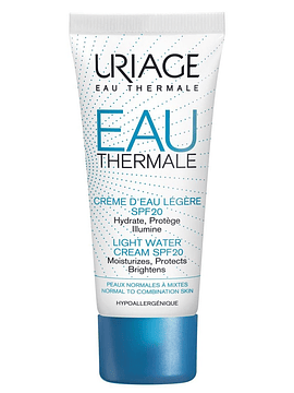 Uriage Eau Thermale Creme Água Ligeiro Spf20 40ml