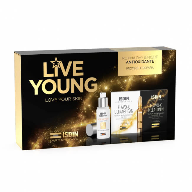 Isdin Live Young Rotina Day & Night Antioxidante