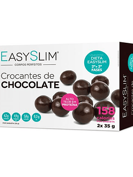 EasySlim Crocantes de Chocolate x 2 Saquetas 35 Gramas