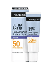 Neutrogena Ultra Sheer Fluido Invisível Anti-Age FPS50 50ml