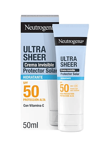 Neutrogena Ultra Sheer Creme Invisível Hidratante FPS50 50ml