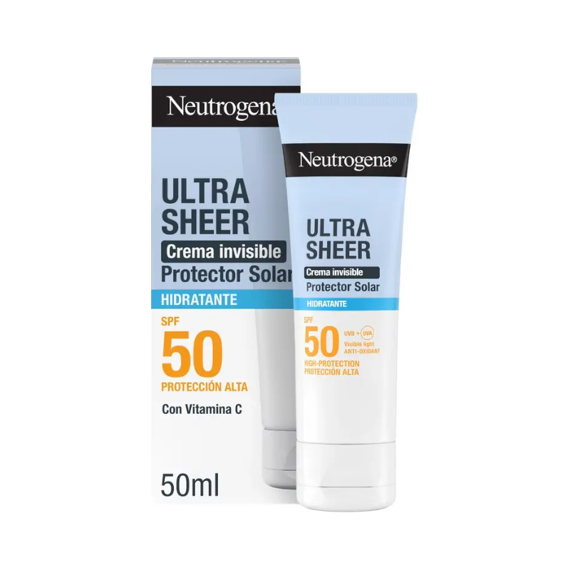 Neutrogena Ultra Sheer Fluido Invisível Hidratante FPS50 50ml