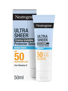 Neutrogena Ultra Sheer Fluido Invisível Hidratante FPS50 50ml
