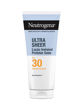 Neutrogena Ultra Sheer Loção Invisível Hidratante FPS30 200ml