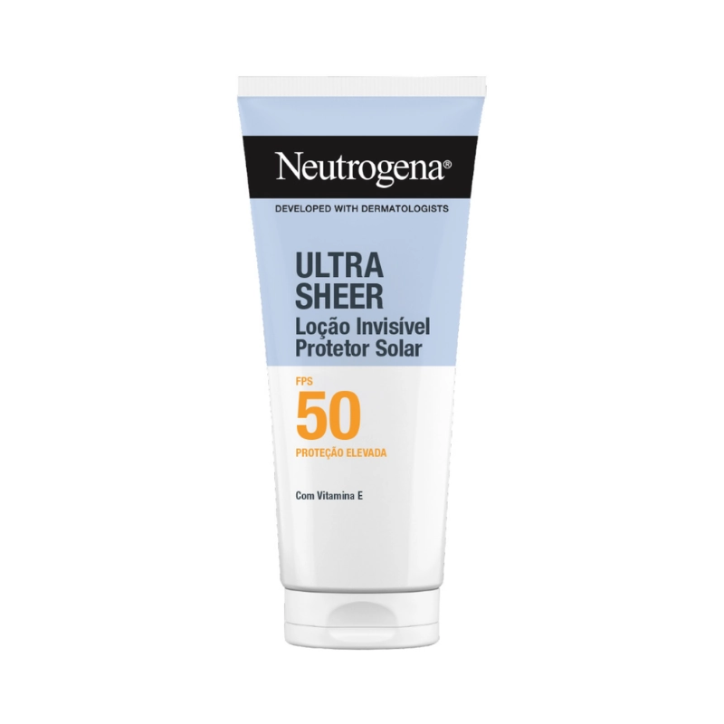 Neutrogena Ultra Sheer Loção Invisível Hidratante FPS50 200ml