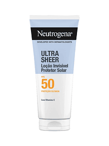 Neutrogena Ultra Sheer Loção Invisível Hidratante FPS50 200ml